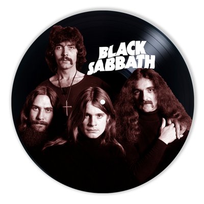 Vinyl Record Decor Black Sabbath 12" UF-Decor-Black Sabbath-1 photo