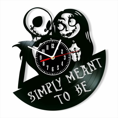 Wall Vinyl Record Clock Nightmare Before Christmas 12" Vinyl-Clock-Nightmare Before Christmas-11 photo