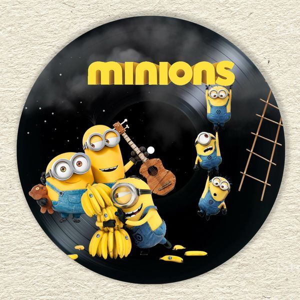 Vinyl Record Decor Minions 12" 944-3-1 photo