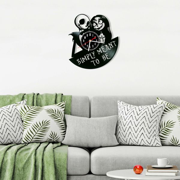 Wall Vinyl Record Clock Nightmare Before Christmas 12" Vinyl-Clock-Nightmare Before Christmas-11 photo