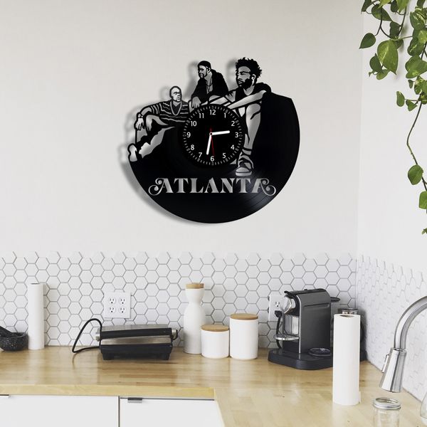 Wall Vinyl Record Clock Atlanta 12" Vinyl-Clock-M-Atlanta-1 photo