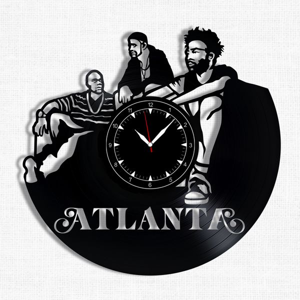 Wall Vinyl Record Clock Atlanta 12" Vinyl-Clock-M-Atlanta-1 photo