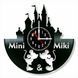 Wall Vinyl Record Clock Mickey and Minnie Mouse 12" Vinyl-Clock-C-Mickey and Minnie Mouse-11 photo