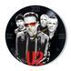 Wall Vinyl Record Clock U2 12" UF-Clock-U2-2 photo