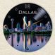 Wall Vinyl Record Clock Dallas 12" 25-2-1 photo 3