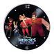 Настінний вініловий годинник Герої Діснея, діаметр 30см UF-Clock-C-Disney Heroes-2 фото