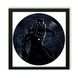 Vinyl Record Decor in a Wooden Frame Black Panther 14" UF-Frame-M-Black Panther-1 photo 1