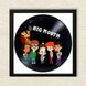 Vinyl Record Decor in a Wooden Frame Big Mouth 14" UF-Frame-C-Big Mouth-3 photo 3