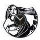 Настінний вініловий годинник Покахонтас, діаметр 30см Vinyl-Clock-C-Pocahontas-2 фото