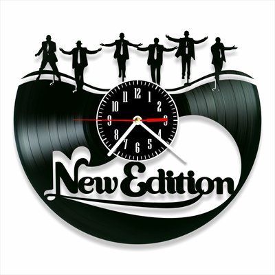 Wall Vinyl Record Clock New Edition 12" Vinyl-Clock-New Edition-1 photo