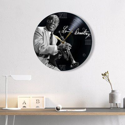 Vinyl Record Decor Louis Armstrong 12" 550-3-1 photo