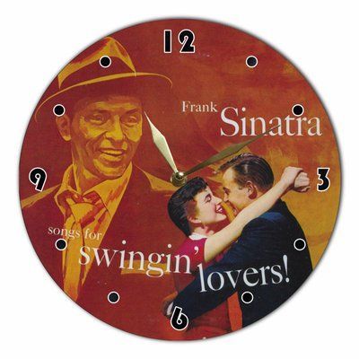 Wall Vinyl Record Clock Frank Sinatra 12" UF-Clock-Frank Sinatra-2 photo