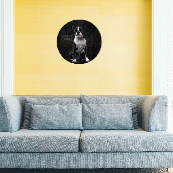 Vinyl Record Decor Boston Terrier 12" UF-Decor-Boston Terrier-1 photo