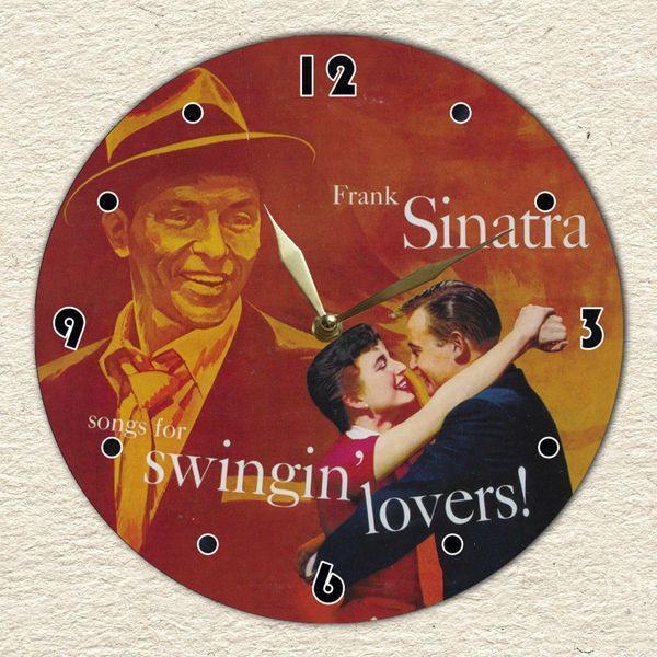 Wall Vinyl Record Clock Frank Sinatra 12" UF-Clock-Frank Sinatra-2 photo