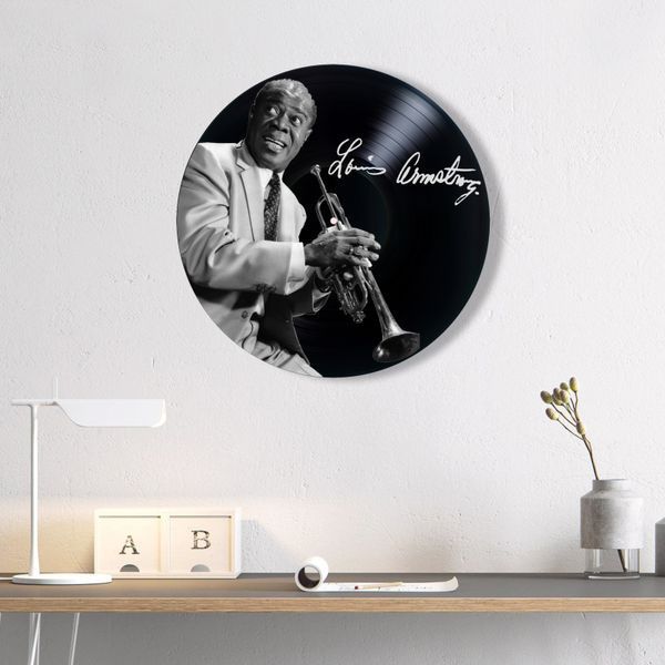 Vinyl Record Decor Louis Armstrong 12" 550-3-1 photo