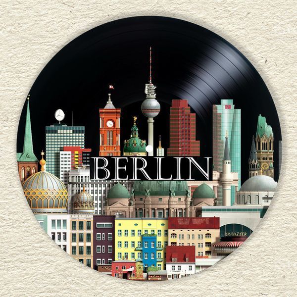 Vinyl Record Decor Berlin 12" 14-3-1 photo