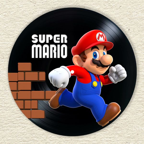 Vinyl Record Decor Super Mario 12" UF-Decor-Super Mario-2 photo