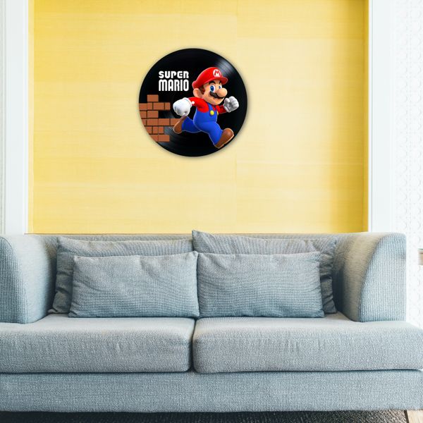 Vinyl Record Decor Super Mario 12" UF-Decor-Super Mario-2 photo