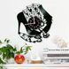 Wall Vinyl Record Clock Poker 12" 122-1-1 photo 2