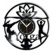 Wall Vinyl Record Clock Yoga 12" Vinyl-Clock-Yoga-2 photo 1