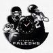 Настінний вініловий годинник Атланта Фалконс&nbsp;, діаметр 30см Vinyl-Clock-Atlanta Falcons-1 фото 1