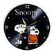 Настінний вініловий годинник Снупі, діаметр 30см UF-Clock-C-Snoopy-4 фото 1