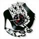 Wall Vinyl Record Clock Poker 12" 122-1-1 photo 1