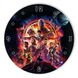 Wall Vinyl Record Clock Avengers 12" UF-Clock-M-Avengers-2 photo