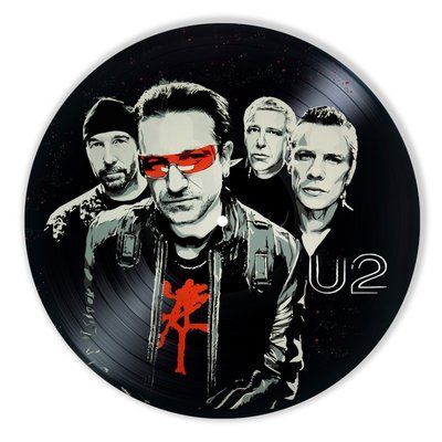 Vinyl Record Decor U2 12" 587-3-1 photo