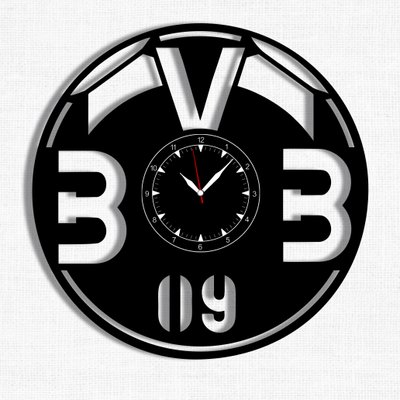 Wall Vinyl Record Clock FC Borussia.V. Dortmund 12" Vinyl-Clock-FC Borussia.V. Dortmund-1 photo