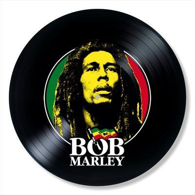 Vinyl Record Decor Bob Marley 12" 510-3-1 photo