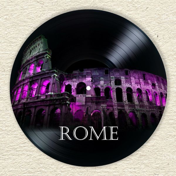 Vinyl Record Decor Rome 12" 17-3-1 photo