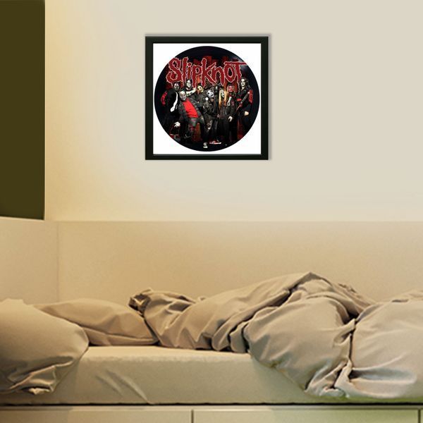 Vinyl Record Decor in a Wooden Frame Slipknot 14" 577-4-1 photo