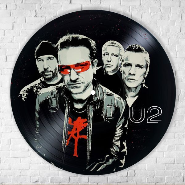 Vinyl Record Decor U2 12" 587-3-1 photo