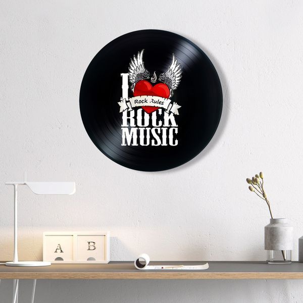 Vinyl Record Decor Love Rock 12" 551-3-1 photo
