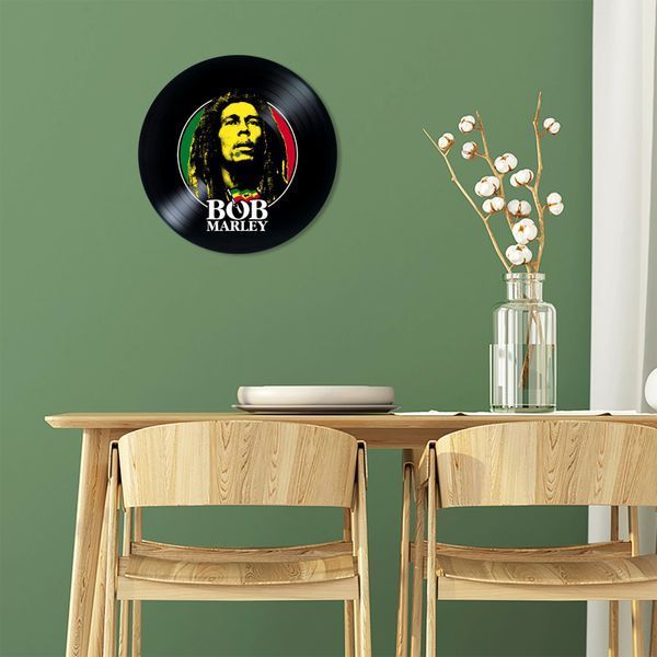Vinyl Record Decor Bob Marley 12" 510-3-1 photo