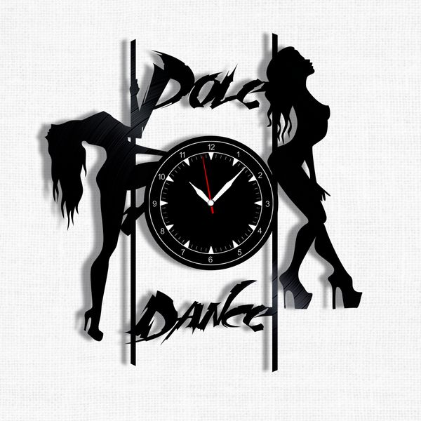 Wall Vinyl Record Clock Pole Dance 12" Vinyl-Clock-Pole Dance-2 photo