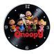Настінний вініловий годинник Снупі, діаметр 30см UF-Clock-C-Snoopy-4 фото