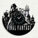 Настінний вініловий годинник Остання фантазія, діаметр 30см Vinyl-Clock-Final Fantasy-7 фото