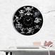 Настінний вініловий годинник One Piece Jolly Roger, діаметр 30см Vinyl-Clock-One Piece Jolly Roger-1 фото 2