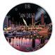 Wall Vinyl Record Clock San Diego 12" 35-2-1 photo 1