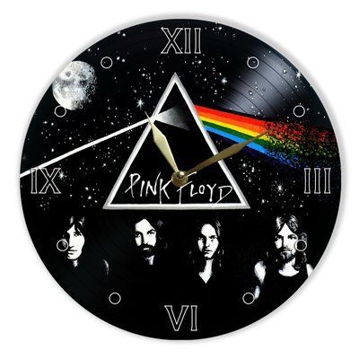 Wall Vinyl Record Clock Pink Floyd 12" UF-Clock-Pink Floyd-2 photo