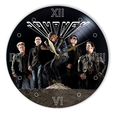 Wall Vinyl Record Clock Journey 12" UF-Clock-Journey-1 photo