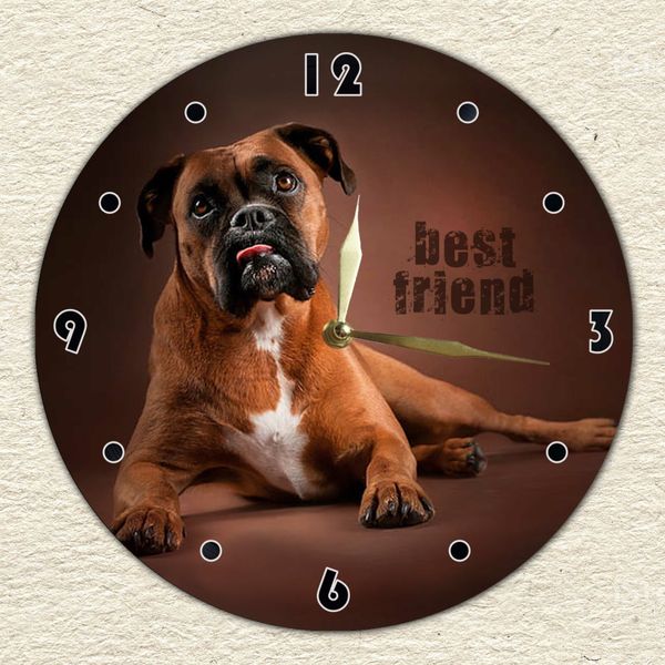 Wall Vinyl Record Clock Boxer 12" UF-Clock-Boxer -1 photo