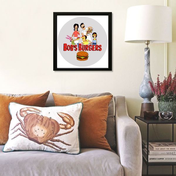 Vinyl Record Decor in a Wooden Frame Bob's Burgers 14" UF-Frame-C-Bob's Burgers-2 photo