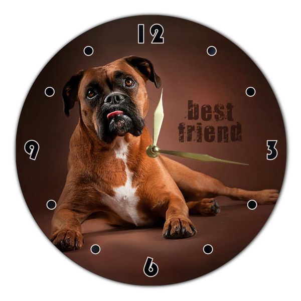 Wall Vinyl Record Clock Boxer 12" UF-Clock-Boxer -1 photo