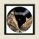 Vinyl Record Decor in a Wooden Frame Barcelona 14" 20-4-1 photo 3