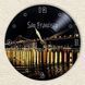 Wall Vinyl Record Clock San Francisco 12" 36-2-1 photo 3