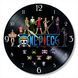 Настінний вініловий годинник One Piece Jolly Roger, діаметр 30см UF-Clock-One Piece Jolly Roger-1 фото 1
