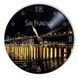 Wall Vinyl Record Clock San Francisco 12" 36-2-1 photo 1